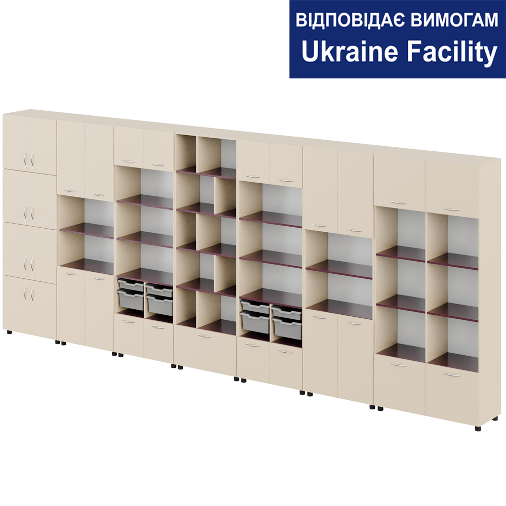 Стінка для кабінету Математики Standard Стінка для кабінету Математики Standard