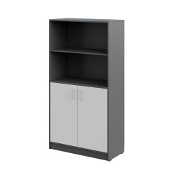 Semi-closed wardrobe with 2 shelves Semi-closed wardrobe with 2 shelves