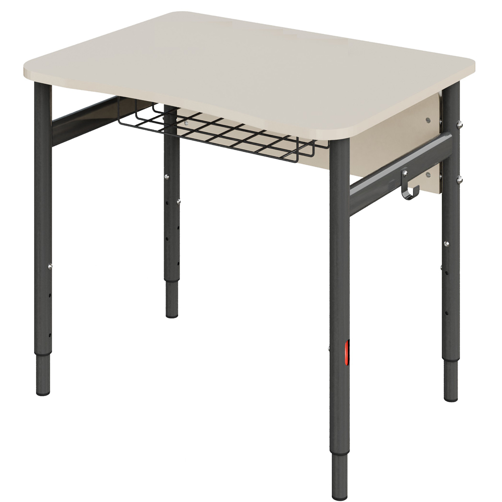 Стіл учнівський одномісний прямокутний 3-6, 4-6, 4-7 МДФ+HPL Стіл учнівський одномісний прямокутний 3-6, 4-6, 4-7 МДФ+HPL