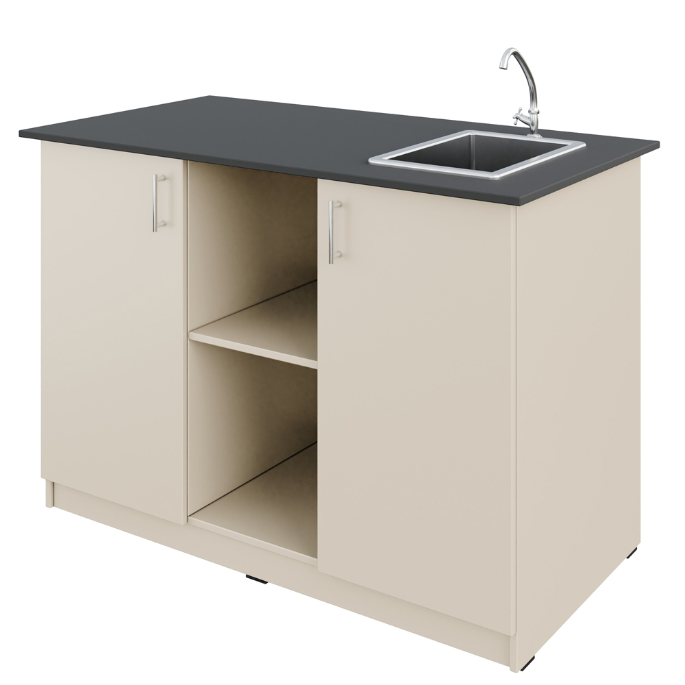 Cabinet with sink MDF+HPL
