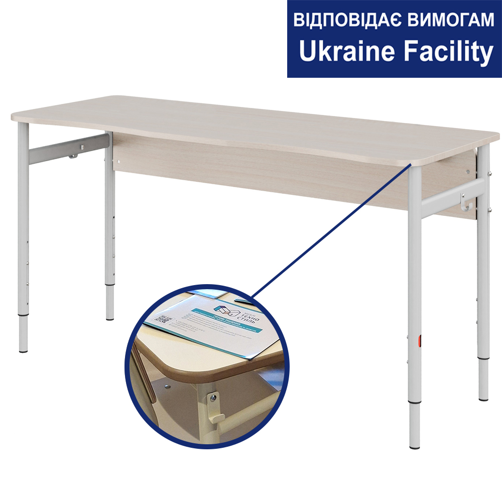 Student table for two 1300, 3-6, 4-6, 4-7 MDF+HPL Student table for two 1300, 3-6, 4-6, 4-7 MDF+HPL