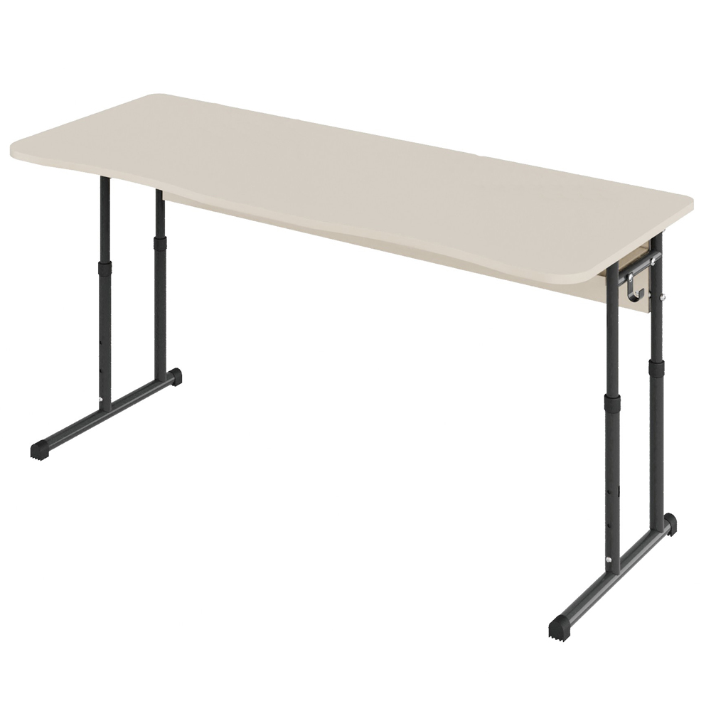 Student table for two 1300 on skis, 3-6, 4-6, 4-7 chipboard