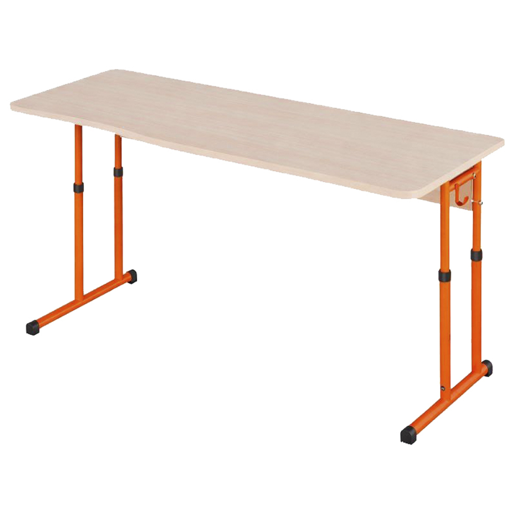 Student table for two 1300 on skis, 3-6, 4-6, 4-7 chipboard