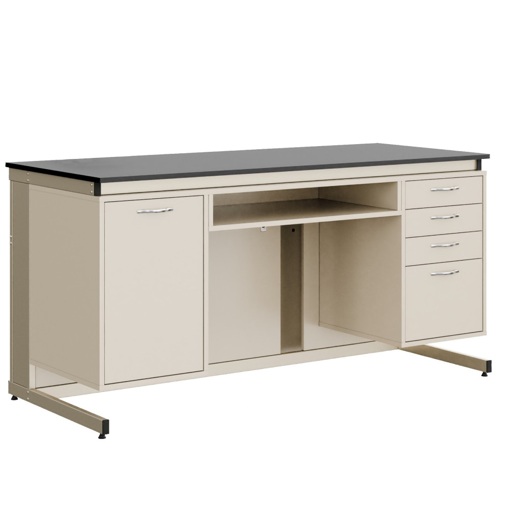 Demonstration table (for theoretical classroom) for teacher Pro 2 without sockets