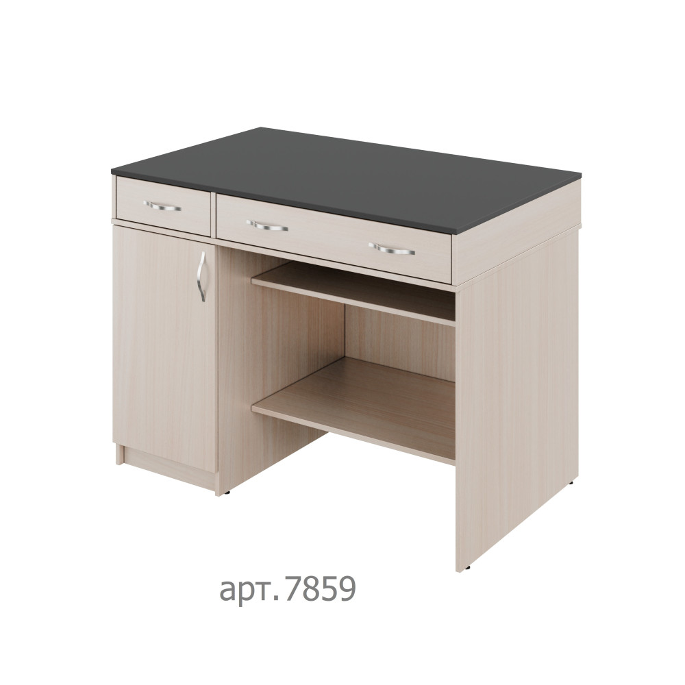 Demonstration Table with Chemically Resistant Worktop (with preparation area) Classic