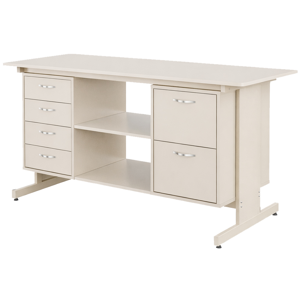 Стіл демонстраційний двотумбовий Pro МДФ+HPL