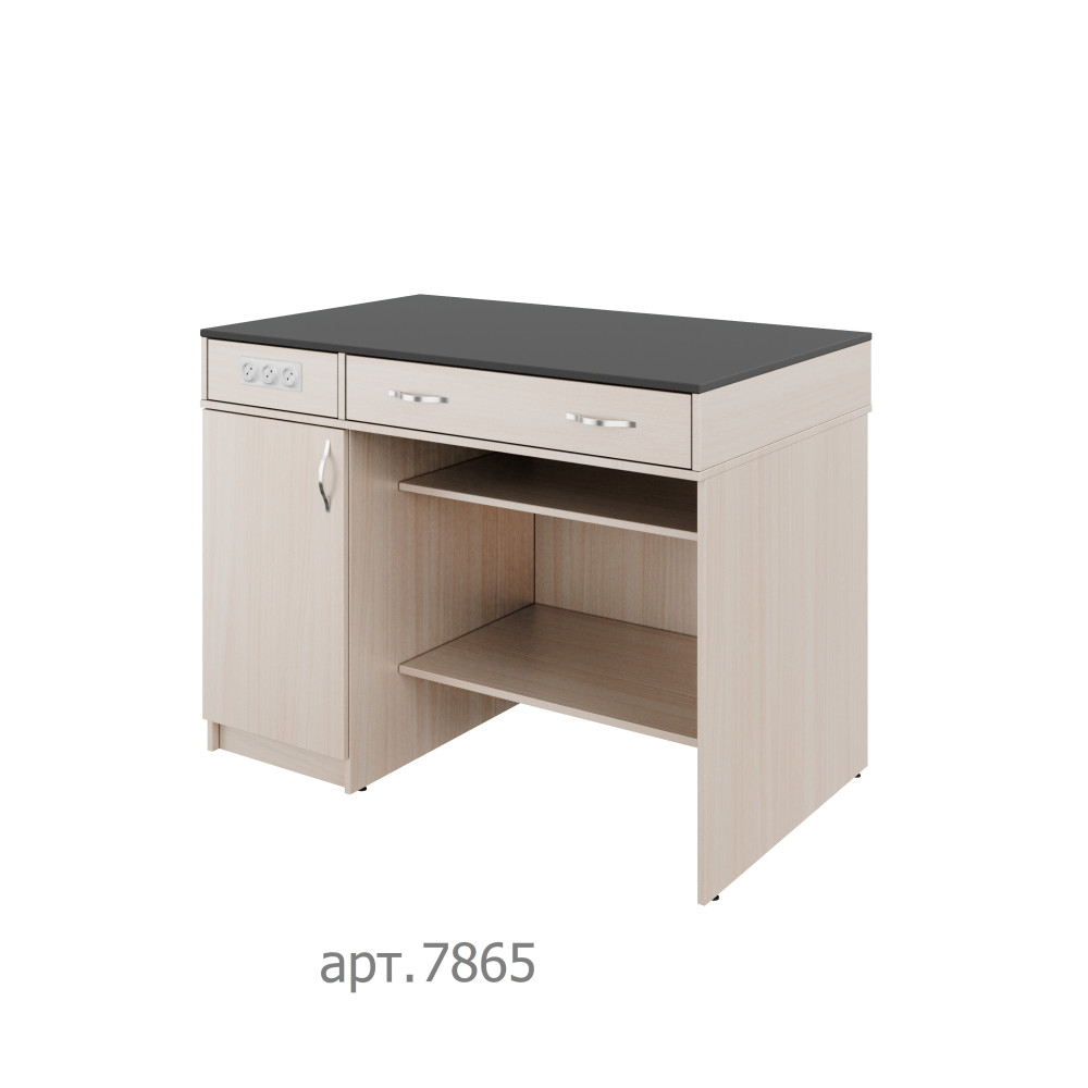 Demonstration Table with Sockets Classic 1