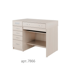 Demonstration table with Classic 2 sockets with MDF + HPL coating Demonstration table with Classic 2 sockets with MDF + HPL coating