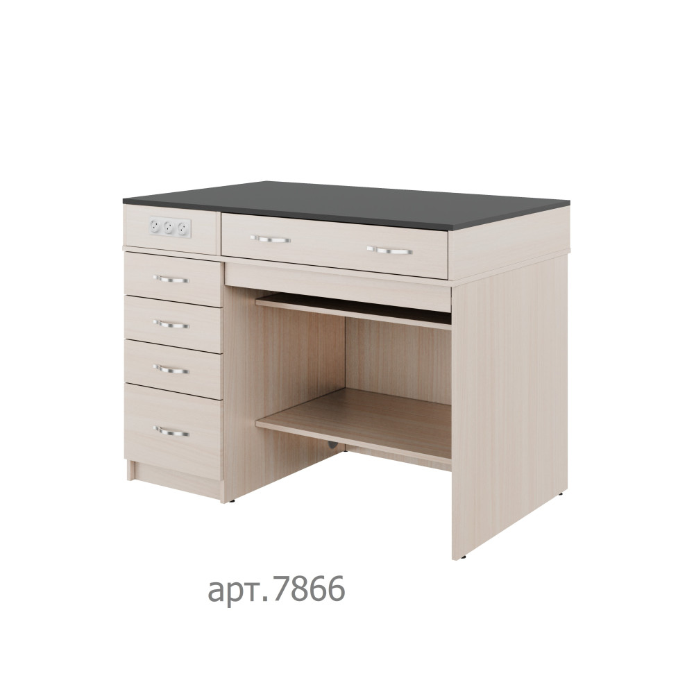 Demonstration Table with Sockets Classic 2