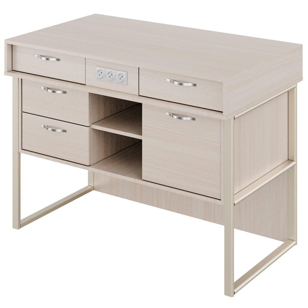 Demonstration Table with Power SOCKETS Combi MDF+HPL