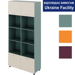 Wardrobe with compartments Color