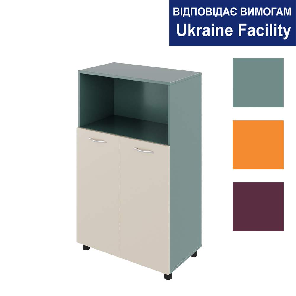Low Two-Door Cabinet Color Low Two-Door Cabinet Color