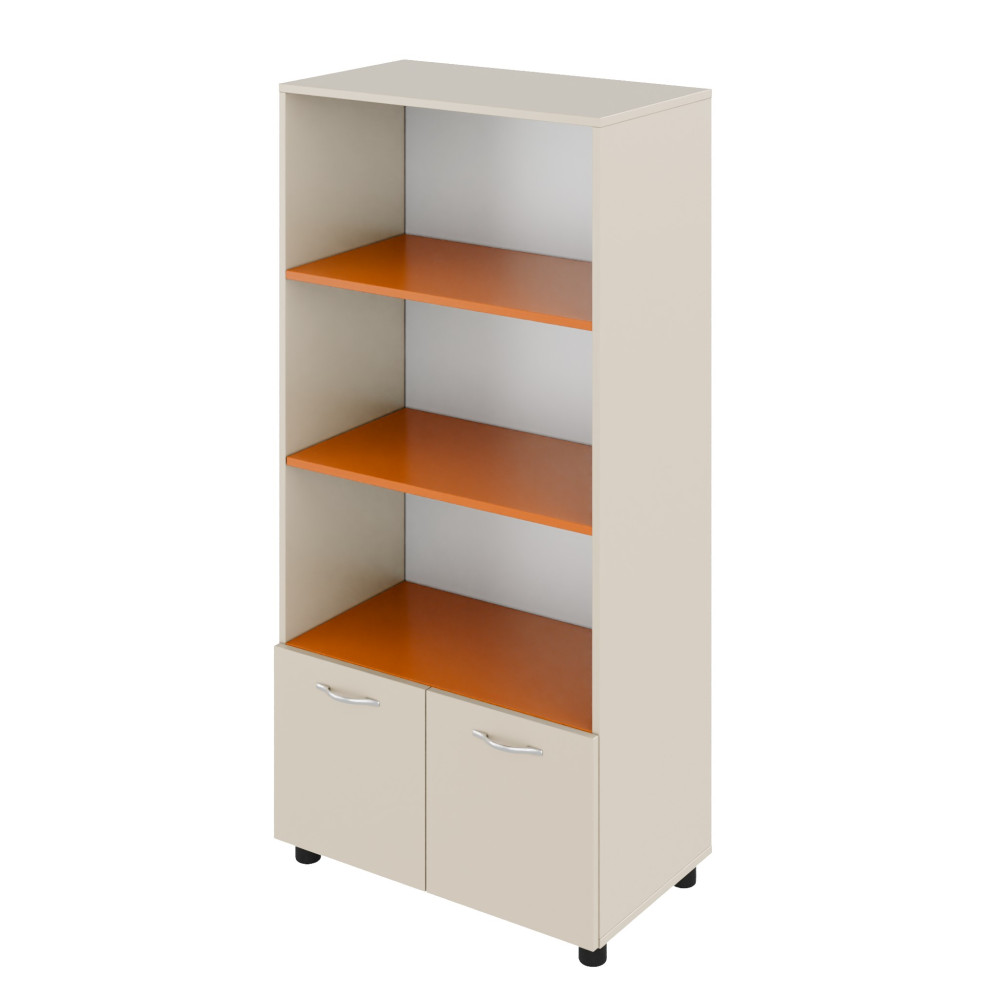 Open Shelf Cabinet with Three Compartments Standard