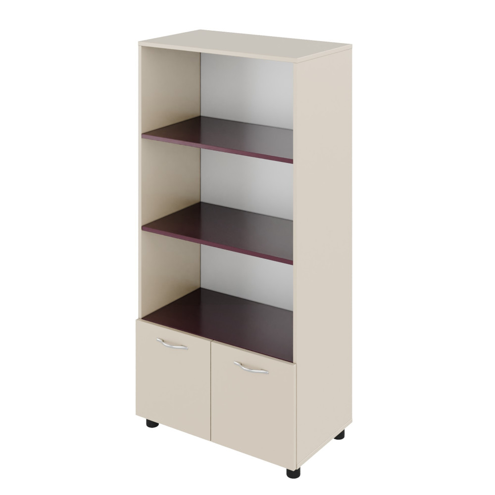 Open Shelf Cabinet with Three Compartments Standard