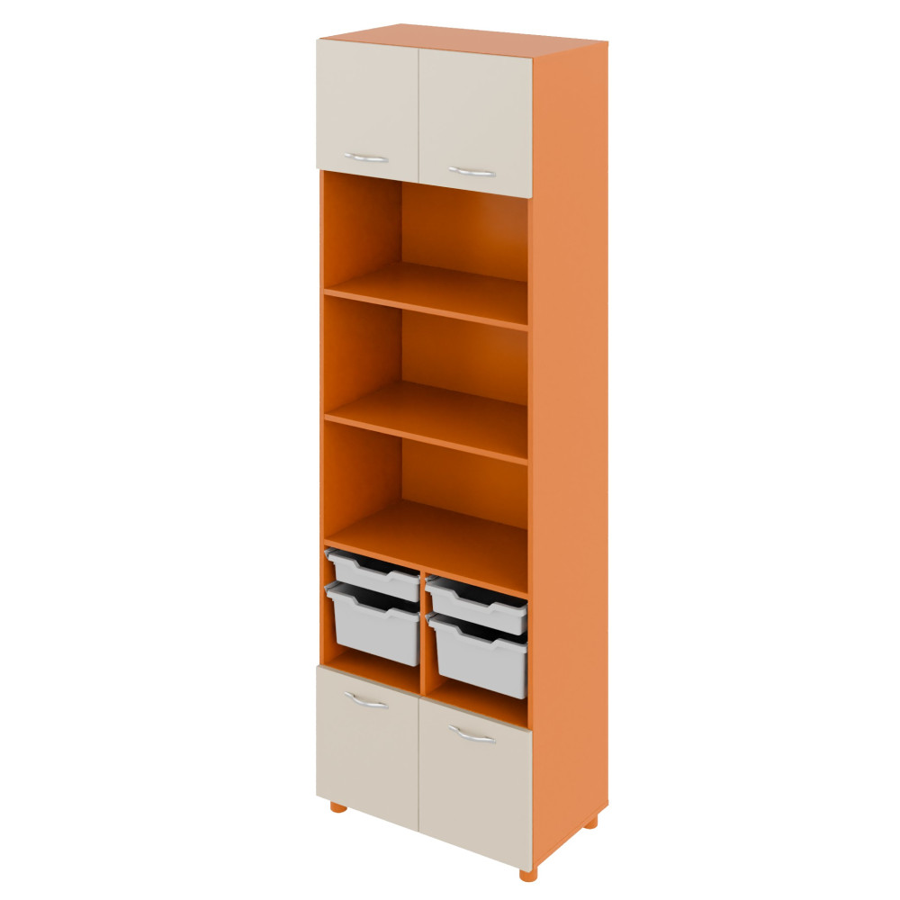 Multifunctional Cabinet with Trays Color