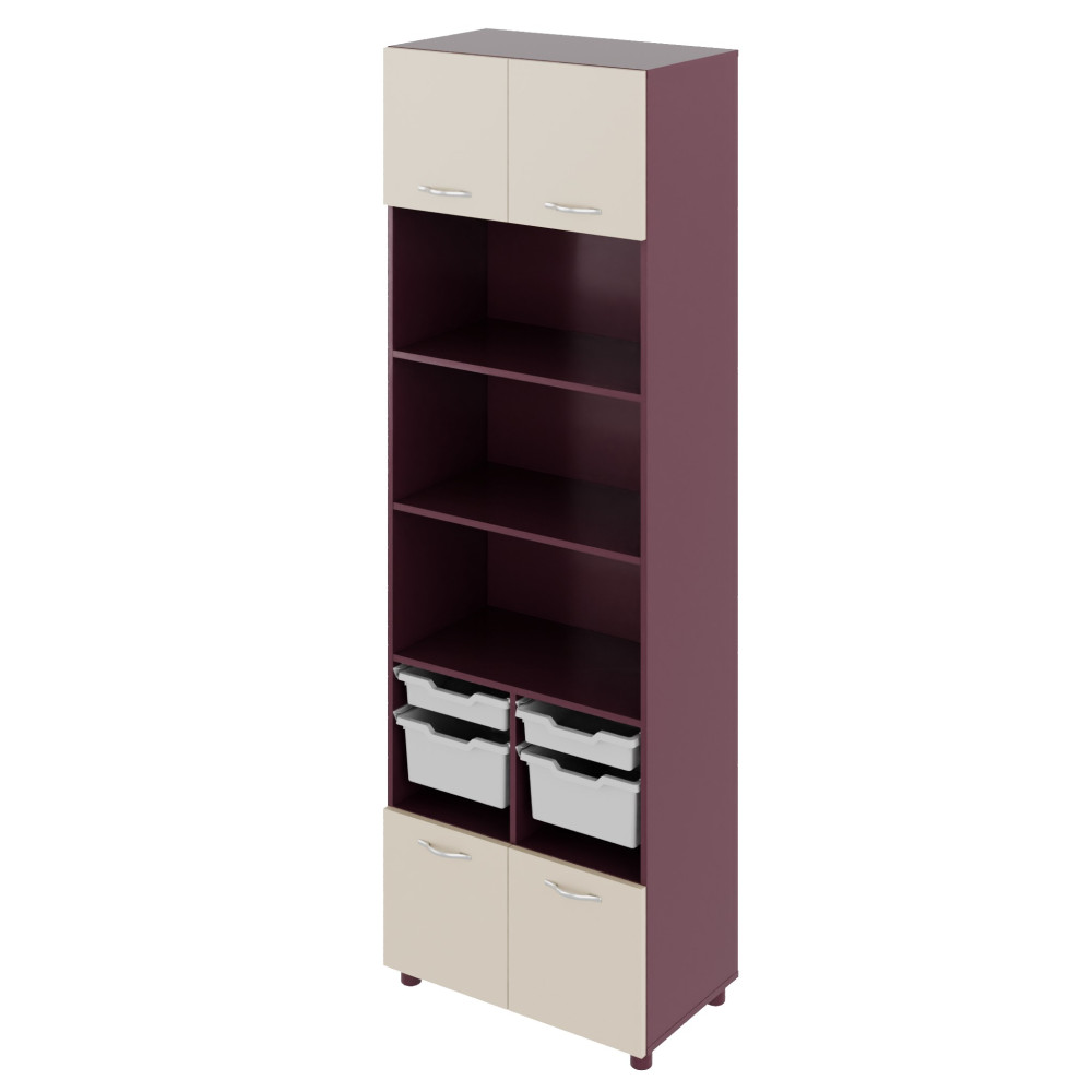 Multifunctional Cabinet with Trays Color