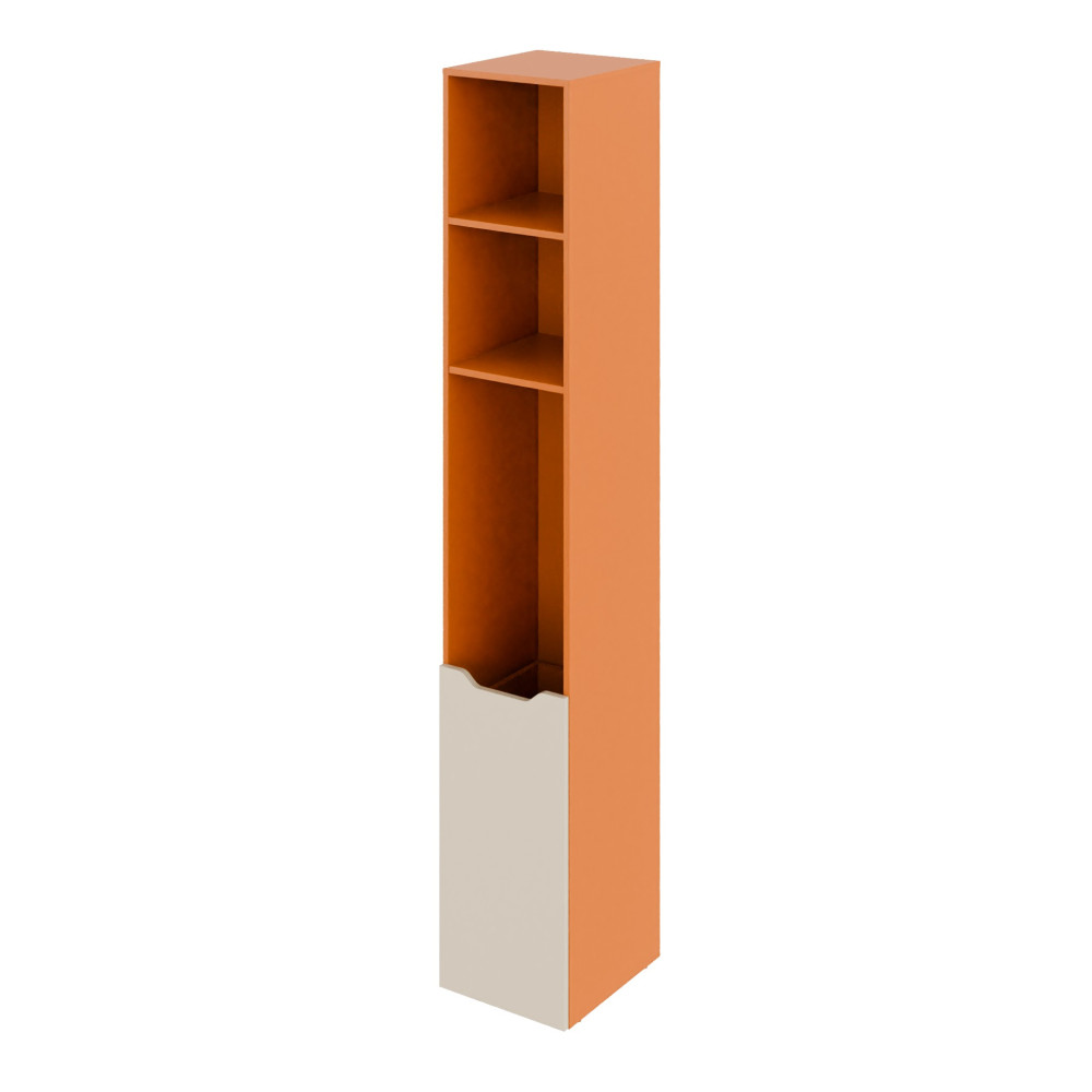 Cabinet with compartment for demonstration materials Color