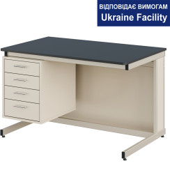 Стіл вчителя з тумбою Pro ЛДСП 1200