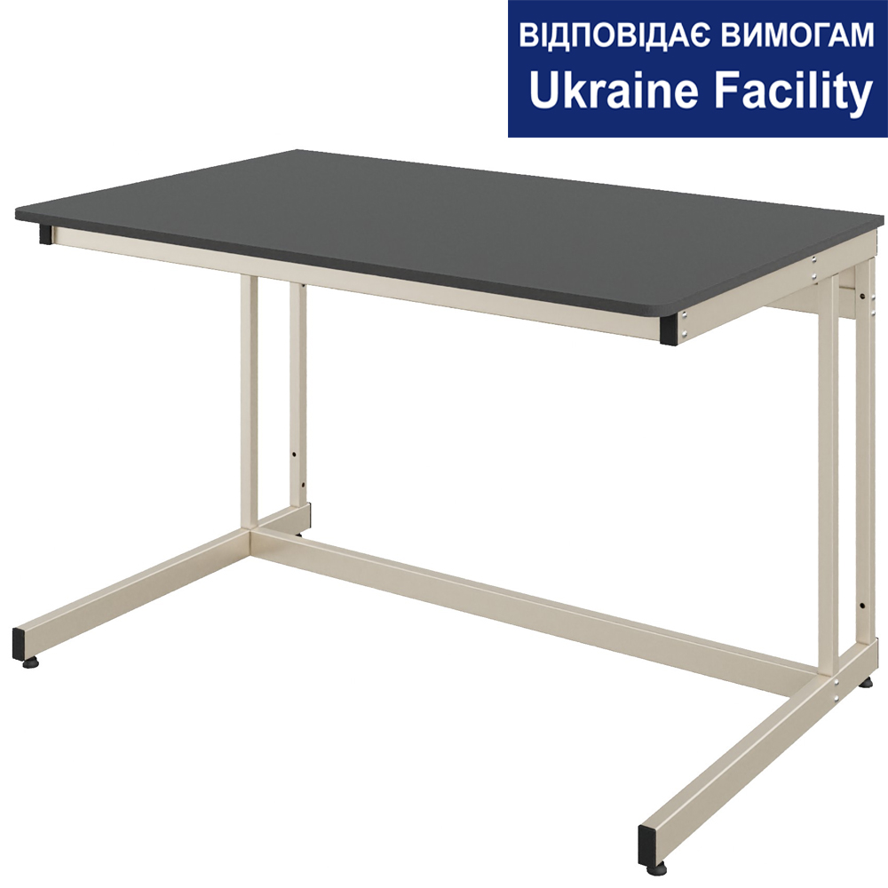 Laboratory table double Pro-light chipboard Laboratory table double Pro-light chipboard