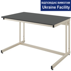 Laboratory table double Pro-light chipboard Laboratory table double Pro-light chipboard