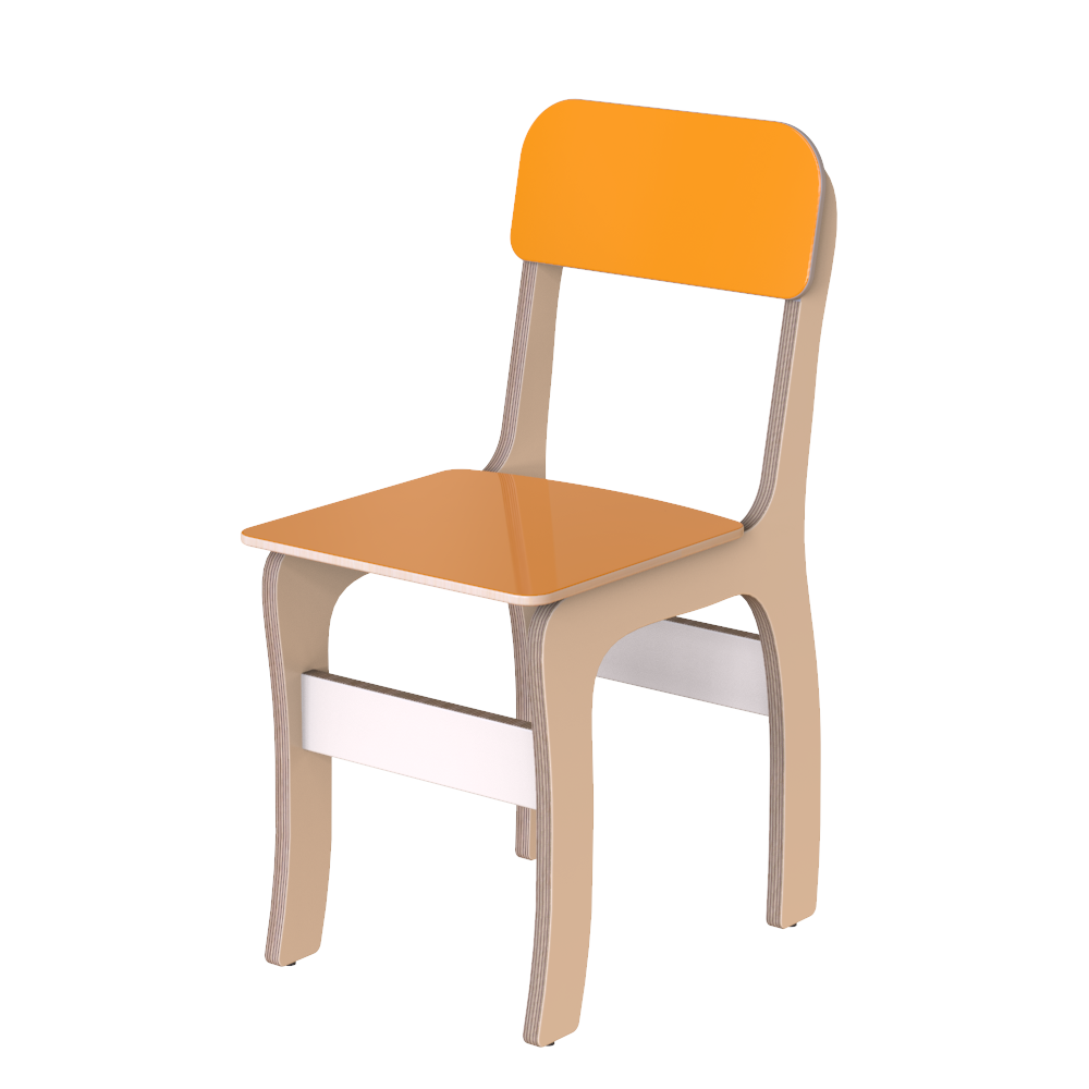 Chair children's "Baby" Orange