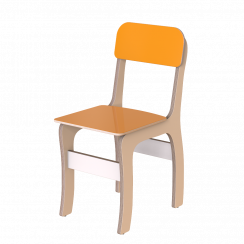 Chair children's "Baby" Orange