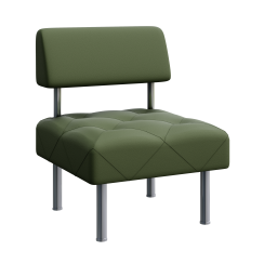 Крісло "Ромб" без підлокітників Хакі