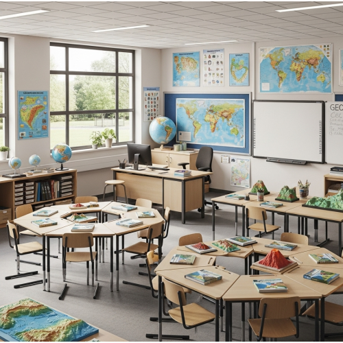 Furniture for the geography classroom