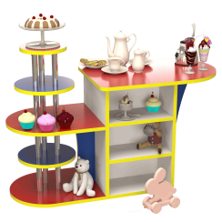 Ігрова стінка "Кондитерська" Синій / Червоний Ігрова стінка "Кондитерська" Синій / Червоний