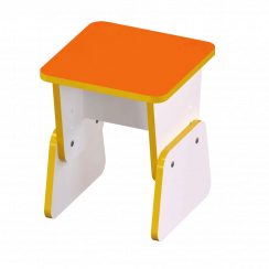 Стульчик для игровой мебели "Мишка" Апельсин