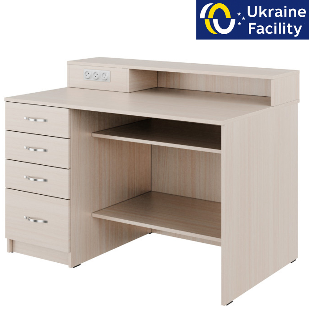 Місце для підготовки дослідів з розетками Classic МДФ +HPL