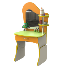 Ігрова стінка "Перукарня" Зелена вода / Апельсин 