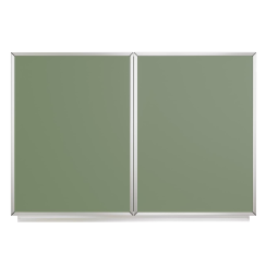 Шкільна дошка п'ятиповерхнева для крейди 4000x1000 мм