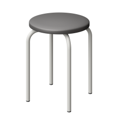 Табурет "Гита" Тёмно-серый, Серый