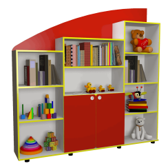 Стінка для іграшок "Анюта" Червоний