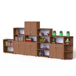 Slide Children Toy Cabinet Slide Children Toy Cabinet