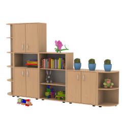 Slide - 2 Children Toy Cabinet Slide - 2 Children Toy Cabinet