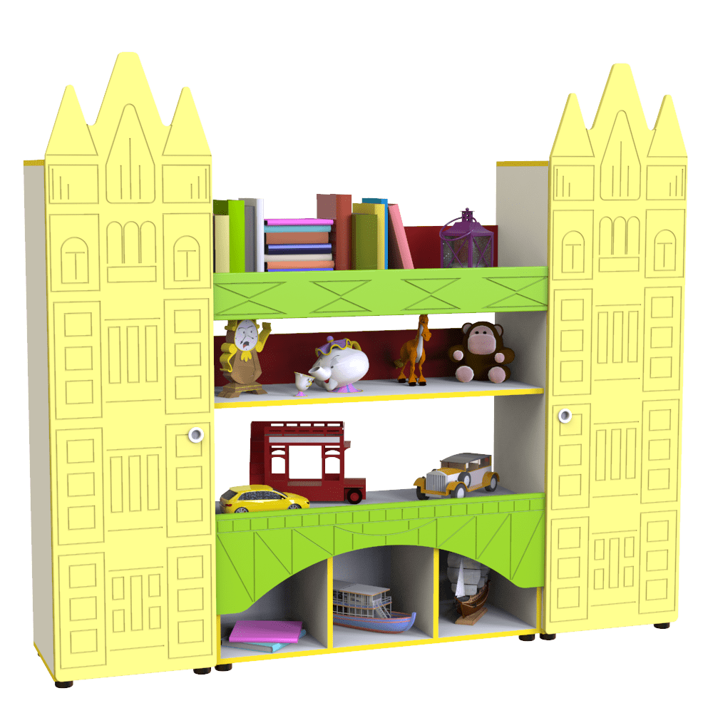 Tower Bridge Toy Cabinet