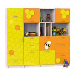 Little Bee Toy and Education Book Cabinet Little Bee Toy and Education Book Cabinet