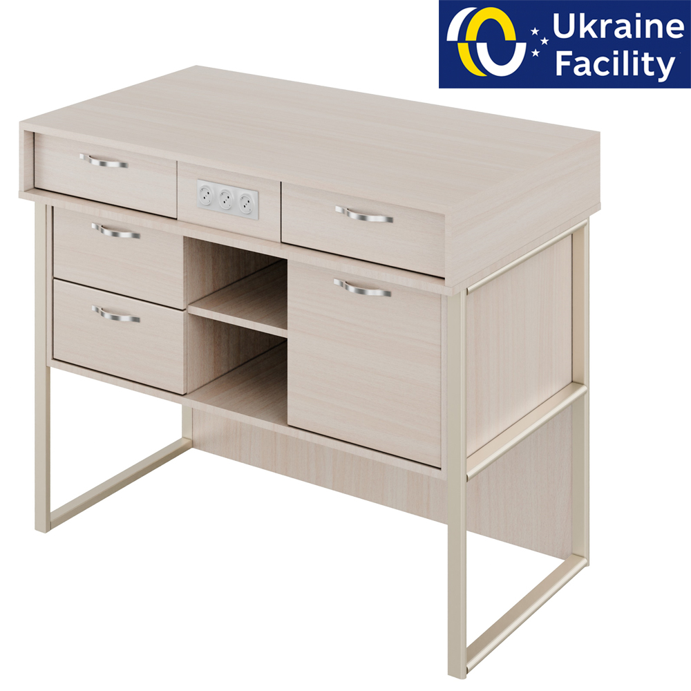 Demonstration table Combi with sockets