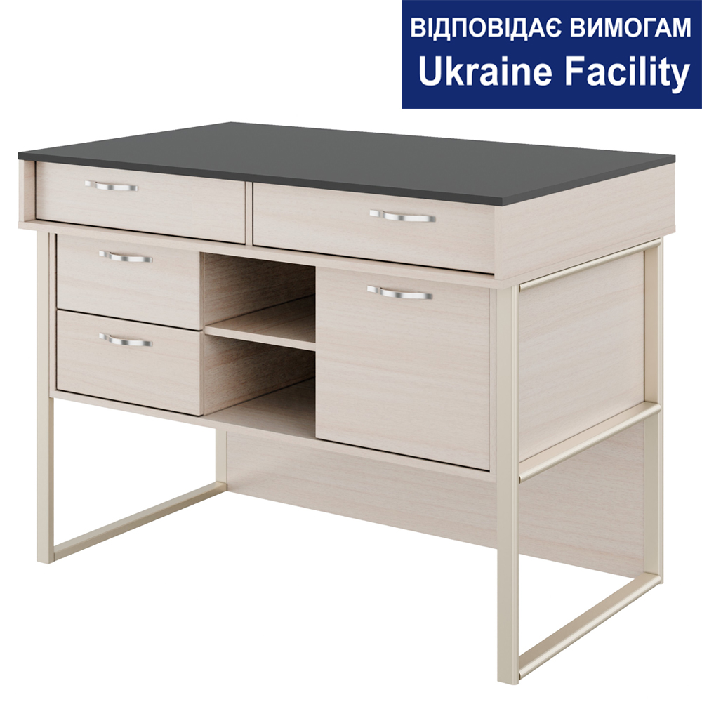 Demonstration Table with drawers Combi chipboard Demonstration Table with drawers Combi chipboard