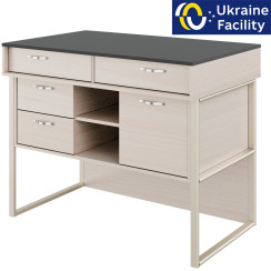 Demonstration Table with drawers Combi chipboard Demonstration Table with drawers Combi chipboard
