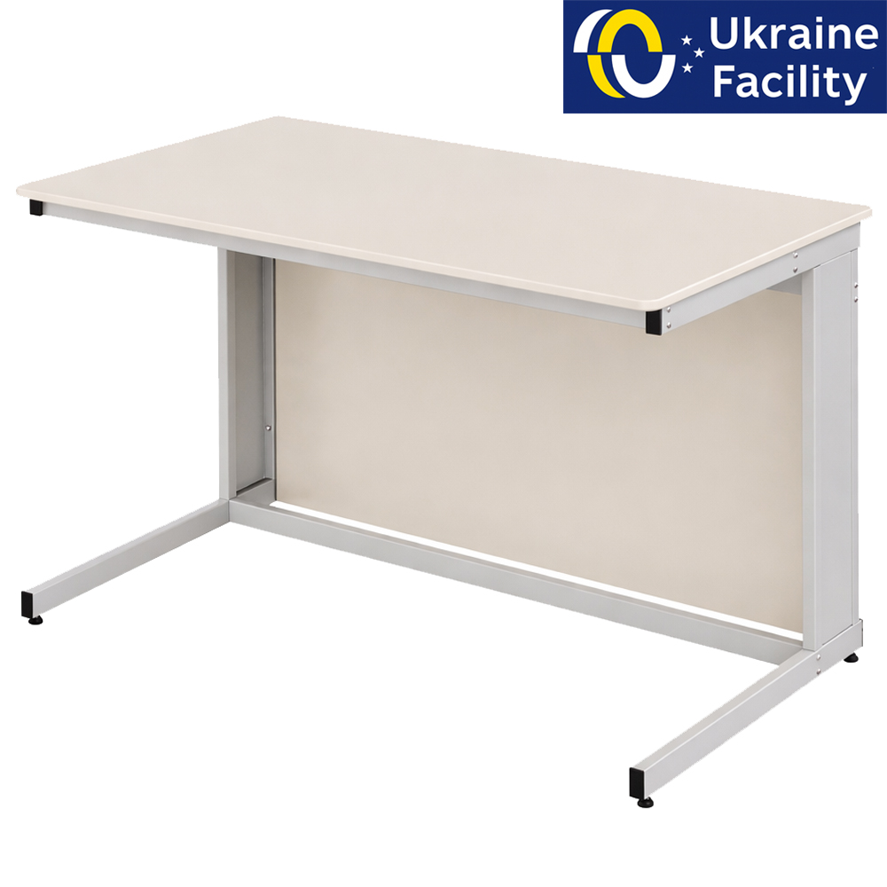 Стіл лабораторний двомісний Pro МДФ+HPL