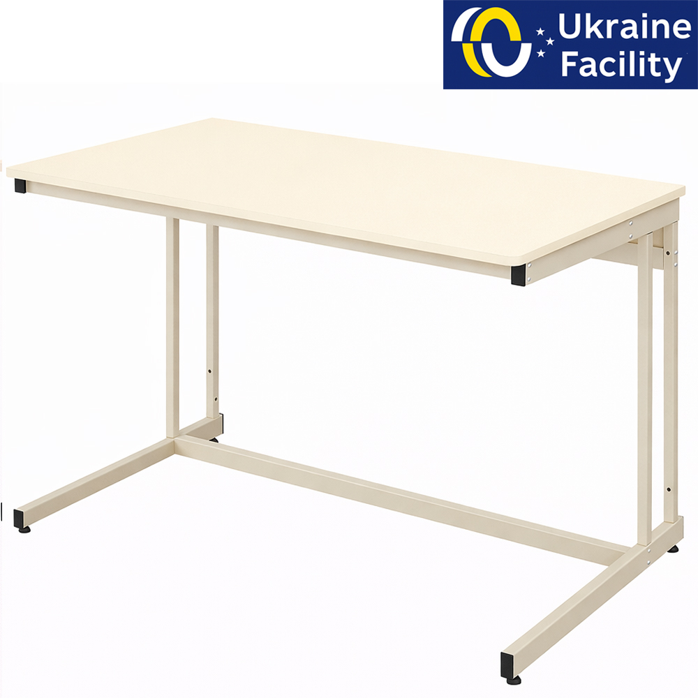 Laboratory table double Pro-light chipboard