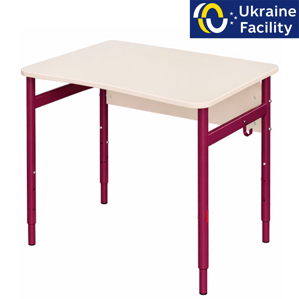 Single rectangular student table 4–7 MDF+HPL