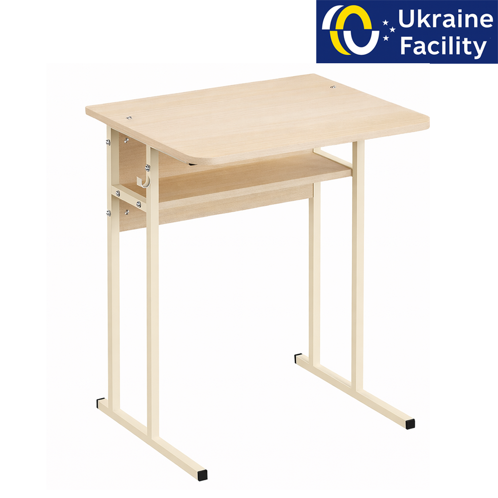 Стіл учнівський одномісний з полицею УС 11 № 6