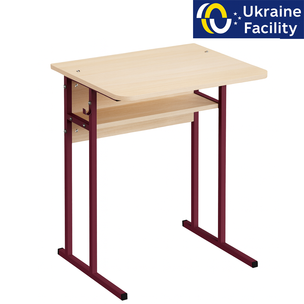 Стіл учнівський одномісний з полицею УС 11 № 6