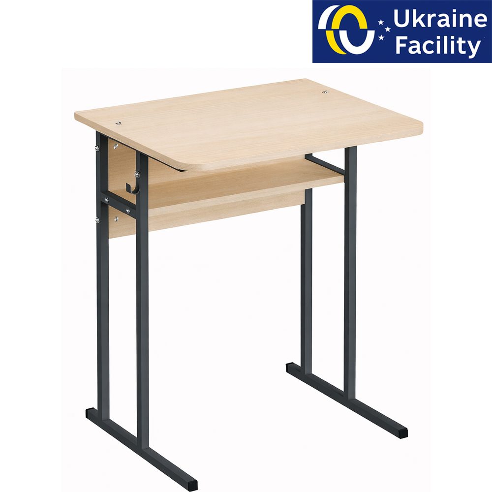 Стіл учнівський одномісний з полицею УС 11 № 6