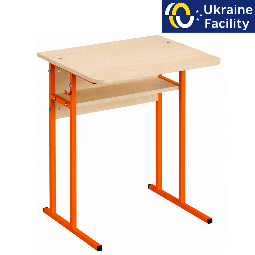 Стіл учнівський одномісний з полицею УС 11 № 6