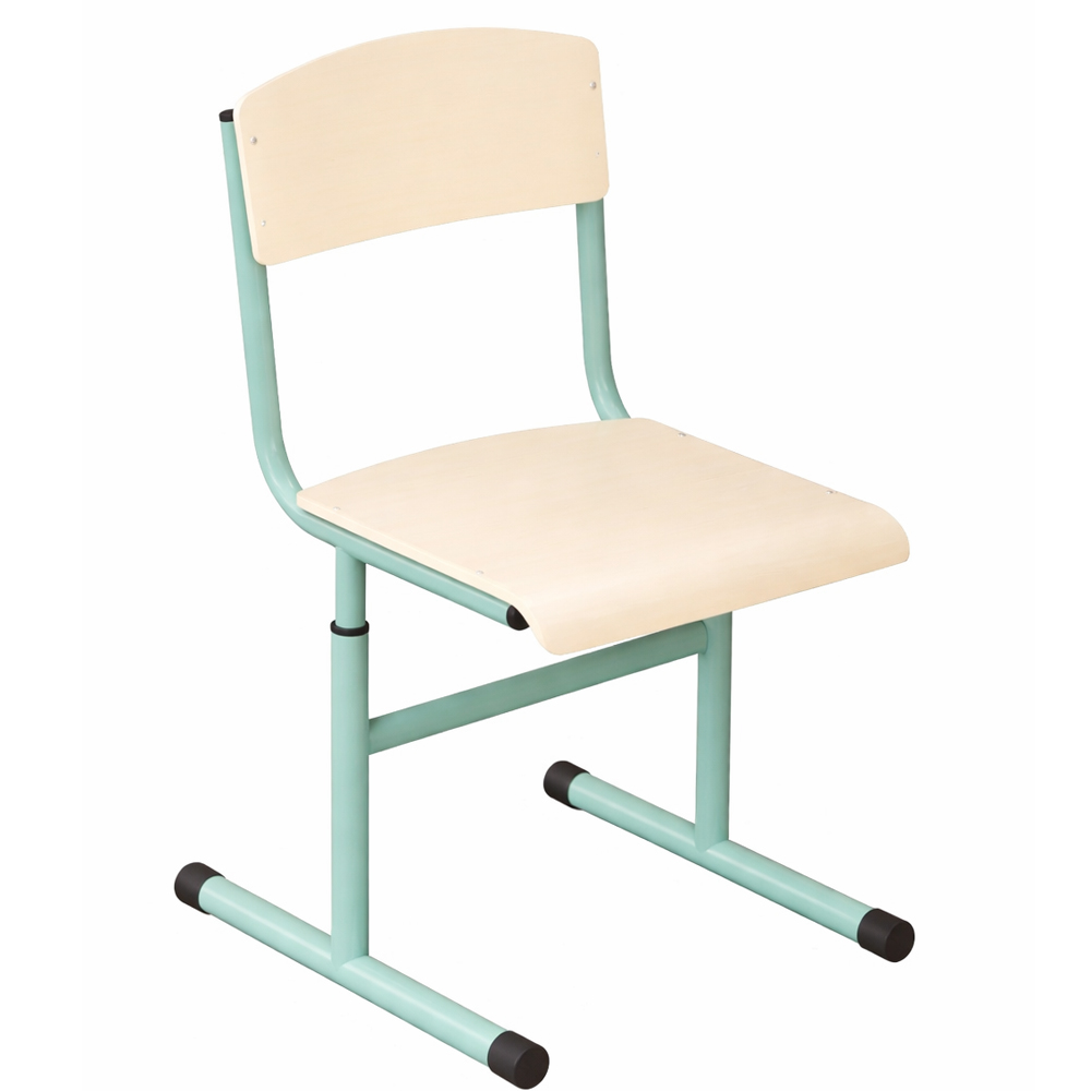 Стілець на круглій трубі Т-подібний 3-6, 4-6, 4-7 HPL